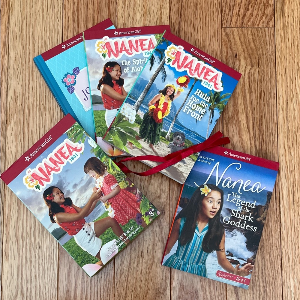 American Girl Nanea 3 book set + mystery book